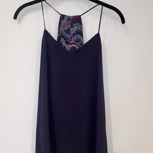 Reversible Navy & Paisley Express Tank